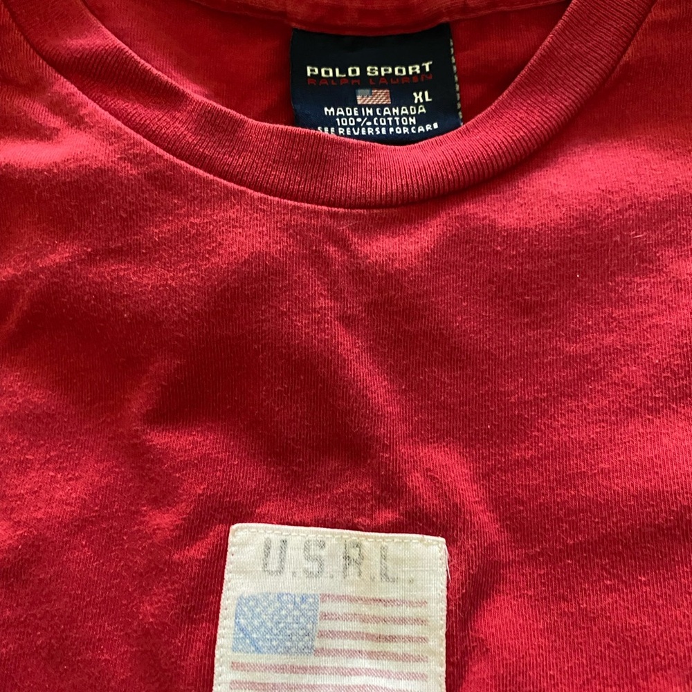 Polo by Ralph Lauren women’s  USRL Red Tee